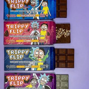 Trippy flip chocolate bars | Mushroom chocolate bars Australia - Magic Mushrooms sydney ,Perth ,Melbourne.