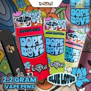 Buy Exodus - Blue Lotus Dope Boyz Disposable Vape 2.2g