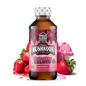 Buy Strawberry Gelato Magic Mushroom Syrup in australia online